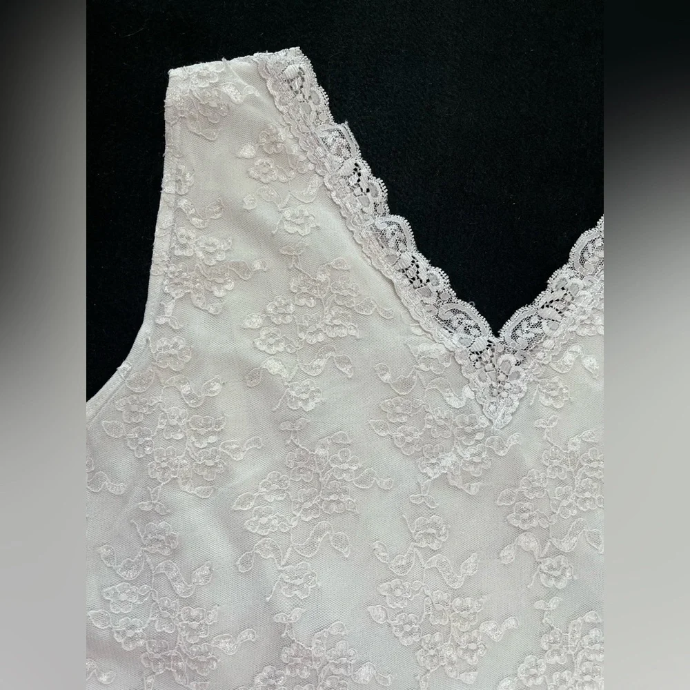 Worthington Womans 2X
Lined Lace Tank Cami
Cream Coquette Angelic
Bohemian - Picture 8 of 12